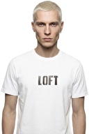 Loft Erkek Tişört LF2042338 WHT