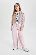 Defacto Kız Çocuk Kot Pantolon C0451A8TRA