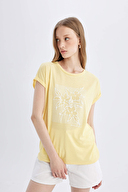 Defacto Kadın Tişört C9418AXTRA