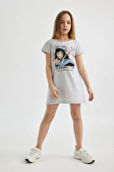 Defacto Kız Çocuk Elbise C6967A8TRAGRIMLNJ