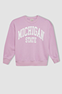 Defacto Kız Çocuk Sweatshirt C7460A8TRA