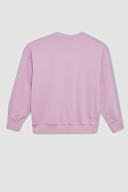 Defacto Kız Çocuk Sweatshirt C7460A8TRA