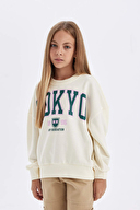Defacto Kız Çocuk Sweatshirt C7461A8TRA