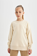 Defacto Kız Çocuk Sweatshirt A2797A8TRB1