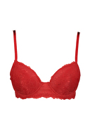 Eros Kadın Desteksiz Sütyen Takımı ESK01361.KRMZ