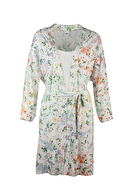 Eros Kadın Gecelik Sabahlık Takım ESK33576BYZ