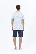 Eros Erkek Kısa Kollu Şort Takım ESE33002BYZ