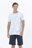 Eros Erkek Kısa Kollu Şort Takım ESE33002BYZ