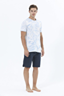 Eros Erkek Kısa Kollu Şort Takım ESE33002BYZ