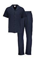 Eros Erkek Kısa Kollu Gömlek Pijama Takımı ESE33110LACI