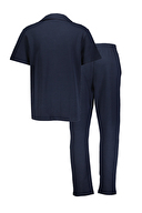 Eros Erkek Kısa Kollu Gömlek Pijama Takımı ESE33110LACI