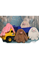 Pelüş Uyku Arkadaşı Yumuşak Oyuncak Bonbon Tavşan 35cm m Melito Toys