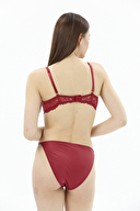 Nbb Kadın Dantelli Sütyen Külot Takımı 4819BRD