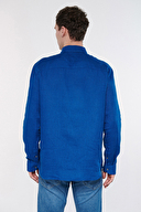 Mavi Erkek Keten Gömlek M021190-70894