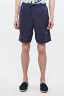 Mavi Erkek Keten Şort M0410103-70497