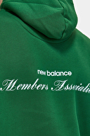 New Balance Erkek Sweatshirt MNH3397-GRN