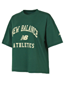 New Balance Kadın Tişört WNT1402-GRN