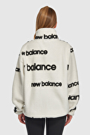New Balance Kadın Sweatshirt UNC3358-WT