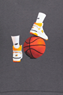 New Balance Erkek Sweatshirt MNH3411-ANT