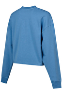 New Balance Kadın Sweatshirt WNC1502-BLU