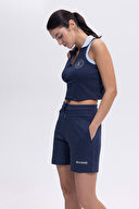 Ellesse Kadın Polo Yaka Tişört EF401-NV