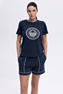 Ellesse Kadın Tişört EF444-NV