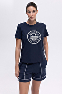 Ellesse Kadın Tişört EF444-NV