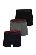 U.S. Polo Assn. Erkek 3'lü Boxer 80097.VR033