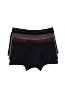 U.S. Polo Assn. Erkek 3'lü Boxer 80097.VR033