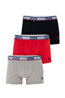 U.S. Polo Assn. Erkek 3'lü Boxer 3BDZLKG24SK.VR030
