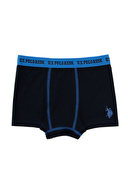 U.S.Polo Assn. Erkek Çocuk 3'lü Boxer US1370-24K.LACI