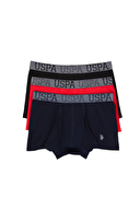 U.S. Polo Assn. Erkek 3'lü Boxer 3BDZKLA24K.VR030