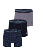 U.S. Polo Assn. Erkek 3'lü Boxer 3BMDLGL24K.VR033