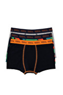 U.S.Polo Assn. Erkek Çocuk 3'lü Boxer US1373-24K.LACI