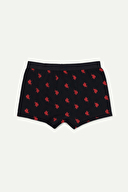 U.S.Polo Assn. Erkek Çocuk 3'lü Boxer US1374-24K.KRMZ