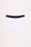 U.S.Polo Assn. Erkek Çocuk 3'lü Boxer US1374-24K.KRMZ