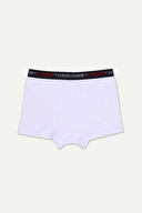 U.S.Polo Assn. Erkek Çocuk 3'lü Boxer US1374-24K.KRMZ
