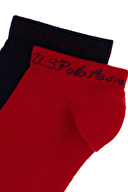 U.S. Polo Assn. Kadın 2'li Çorap CORA-IY25.VR030