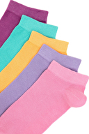 U.S. Polo Assn. Kadın 5'li Çorap COLORE-IY25.VR041