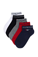 U.S.Polo Assn. Erkek Çocuk 5'li Çorap EC02-IY25.VR033