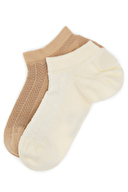 Pierre Cardin Kadın Sneaker Çorap MONZONSNEAKER.VR019.BEJ