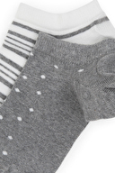 Pierre Cardin Kadın Sneaker Çorap HAROSNEAKER.VR024.GRI