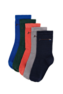 U.S. Polo Assn. Erkek Çocuk 5'li Çorap SPACE-5-SK25.VR033