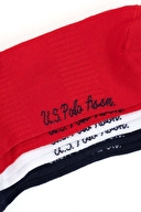 U.S. Polo Assn. Kadın 3'lü Çorap S-ACTIVES.VR013