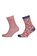 United Colors Of Benetton Kadın 2'li Soket Çorap 77272.RNK