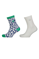 United Colors Of Benetton Kadın 2'li Soket Çorap 77273.RNK