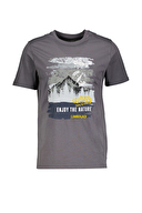 Lumberjack Erkek Tişört RHOA 11URBNA17 GRİ