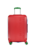 United Colors Of Benetton 60CM Orta Boy Sert Valiz 14BNT600-02-KR