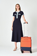 Pierre Cardin 50CM Kabin Boy Kumaş Valiz 04PC8200-03-PK