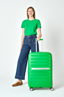 United Colors Of Benetton 70CM Büyük Boy Sert Valiz 14BNT1000-01-YSL